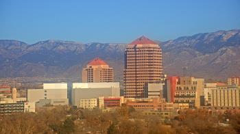 Weather camera view of KOB-TV.