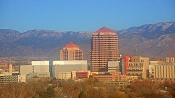 Weather camera view of KOB-TV.