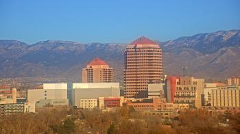 Weather camera view of KOB-TV.