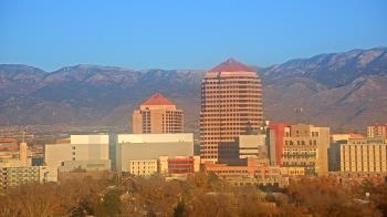 Weather camera view of KOB-TV.