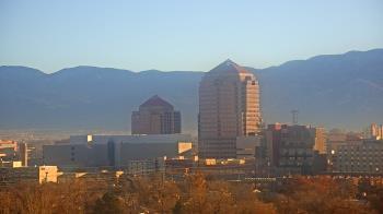 Weather camera view of KOB-TV.