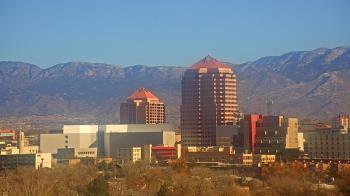 Weather camera view of KOB-TV.