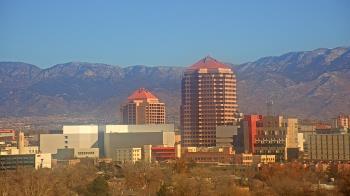 Weather camera view of KOB-TV.