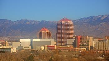 Weather camera view of KOB-TV.