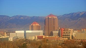 Weather camera view of KOB-TV.