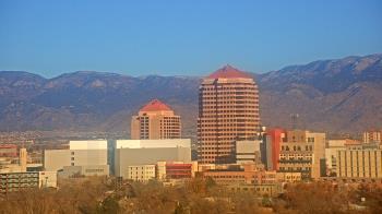 Weather camera view of KOB-TV.