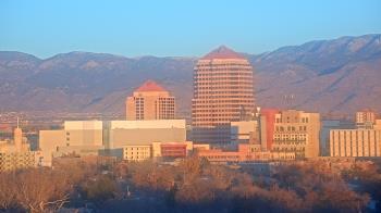 Weather camera view of KOB-TV.