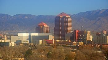 Weather camera view of KOB-TV.