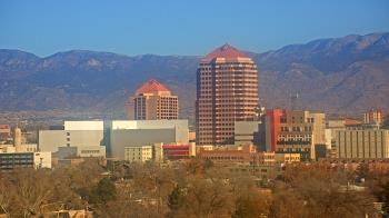 Weather camera view of KOB-TV.