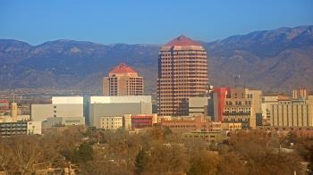 Weather camera view of KOB-TV.