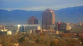 Weather camera view of KOB-TV.