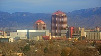 Weather camera view of KOB-TV.