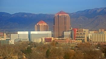 Weather camera view of KOB-TV.