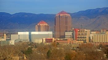 Weather camera view of KOB-TV.