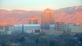 Weather camera view of KOB-TV.