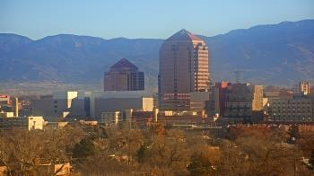 Weather camera view of KOB-TV.