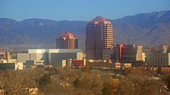 Weather camera view of KOB-TV.