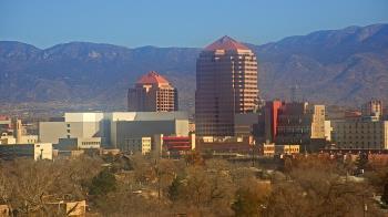 Weather camera view of KOB-TV.