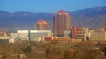 Weather camera view of KOB-TV.