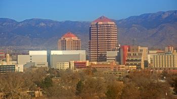 Weather camera view of KOB-TV.