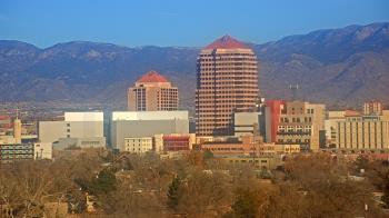 Weather camera view of KOB-TV.