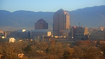 Weather camera view of KOB-TV.