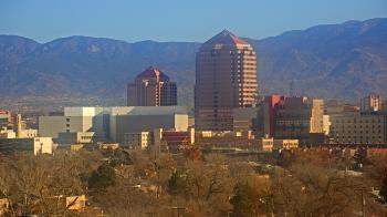 Weather camera view of KOB-TV.