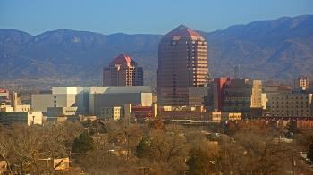 Weather camera view of KOB-TV.