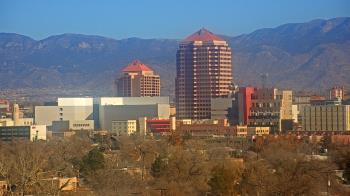 Weather camera view of KOB-TV.