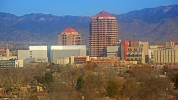 Weather camera view of KOB-TV.