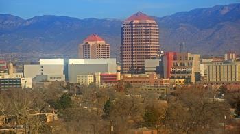 Weather camera view of KOB-TV.