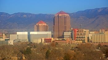 Weather camera view of KOB-TV.