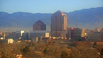 Weather camera view of KOB-TV.