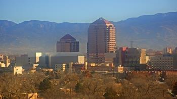 Weather camera view of KOB-TV.