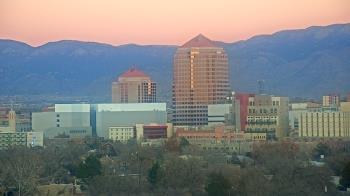 Weather camera view of KOB-TV.