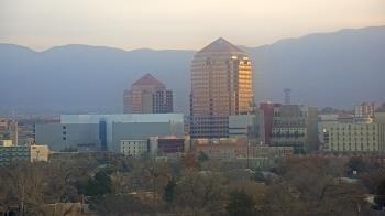 Weather camera view of KOB-TV.