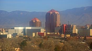 Weather camera view of KOB-TV.