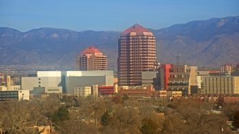 Weather camera view of KOB-TV.