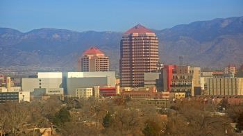 Weather camera view of KOB-TV.