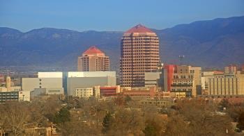 Weather camera view of KOB-TV.