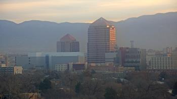 Weather camera view of KOB-TV.