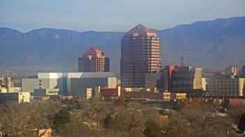 Weather camera view of KOB-TV.