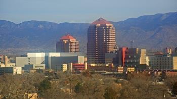 Weather camera view of KOB-TV.