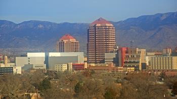 Weather camera view of KOB-TV.