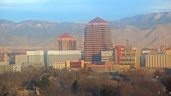 Weather camera view of KOB-TV.