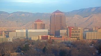 Weather camera view of KOB-TV.