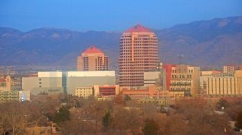 Weather camera view of KOB-TV.