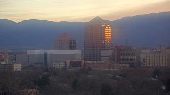 Weather camera view of KOB-TV.