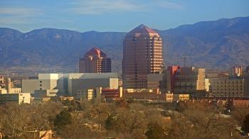 Weather camera view of KOB-TV.