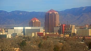 Weather camera view of KOB-TV.